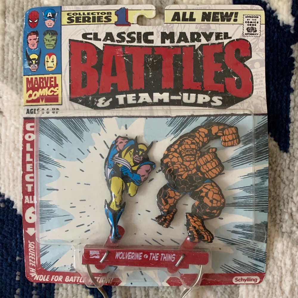 Classic Marvel Battles & Team-ups Game Wolverine